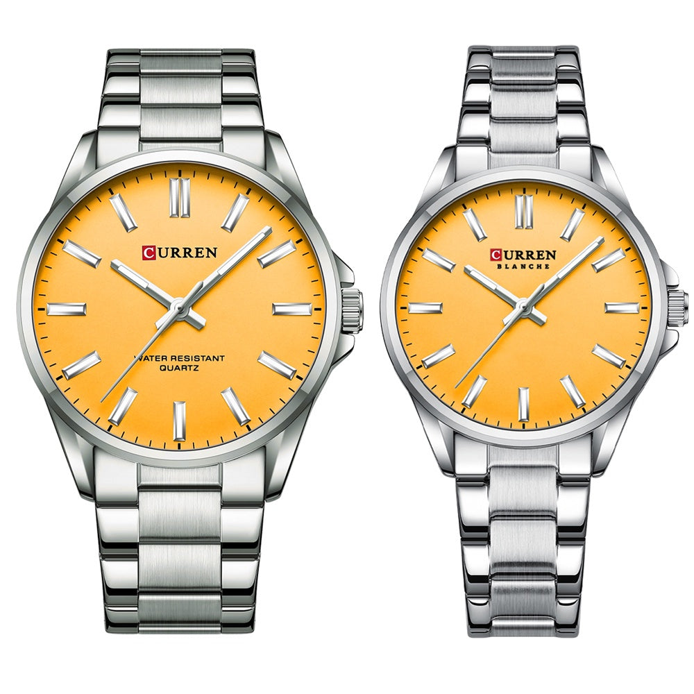 Reloj Curren 9090 Original Para PAREJA