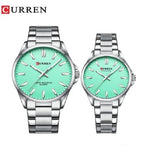 Reloj Curren 9090 Original Para PAREJA