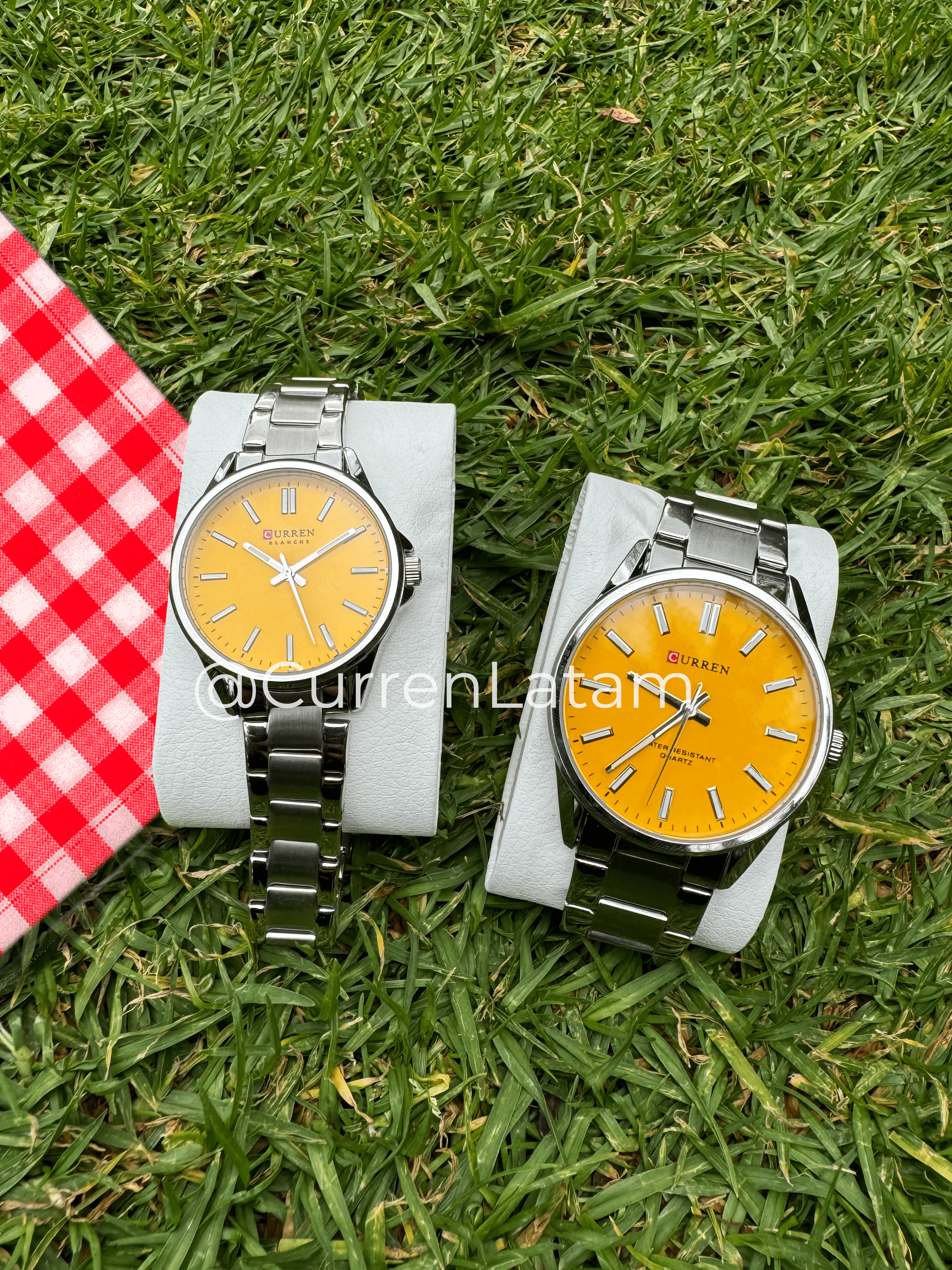 Reloj Curren 9090 Original Para PAREJA