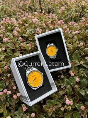 Reloj Curren 9090 Original Para PAREJA