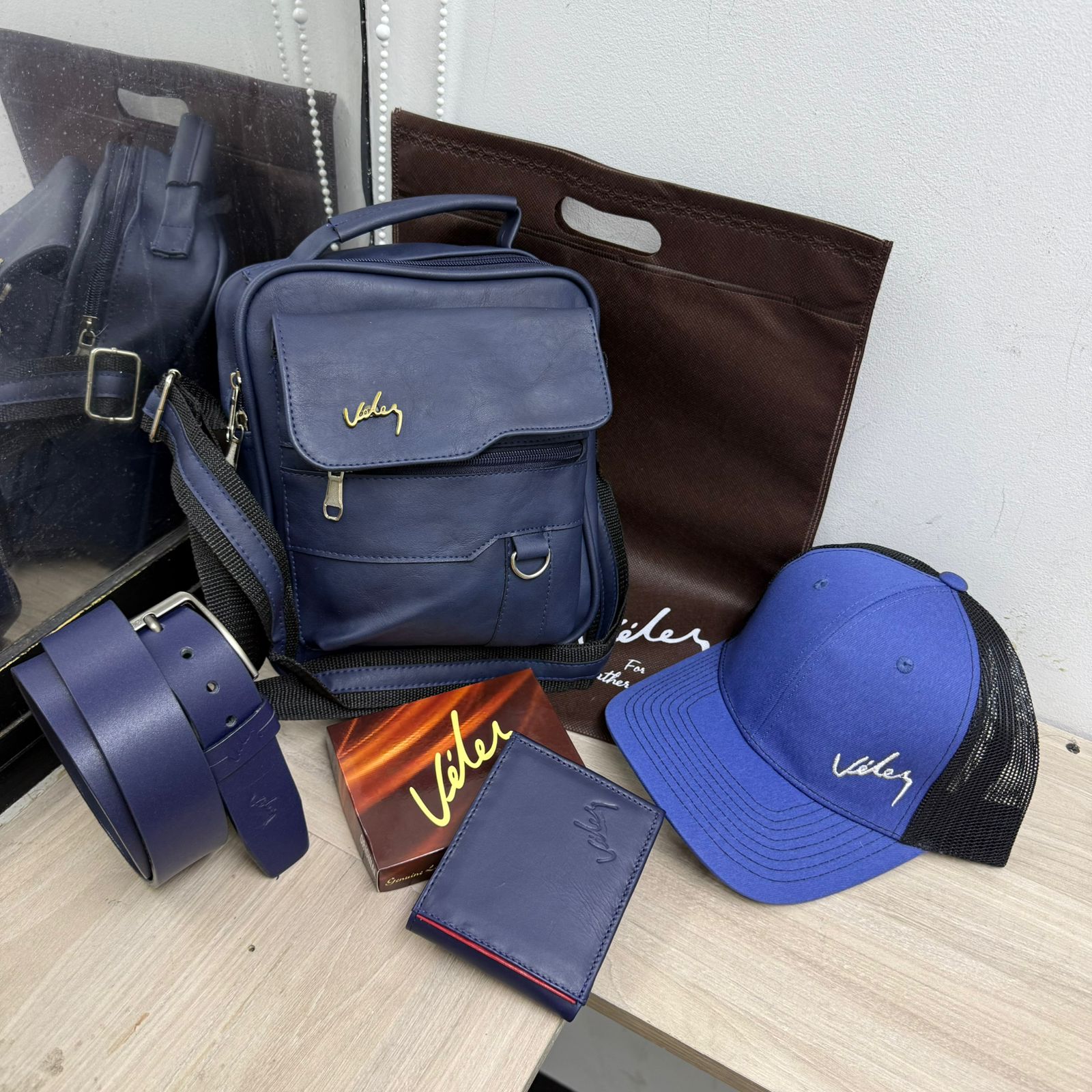 Trio Velez Dany + Gorra Velez Original + Cinturon