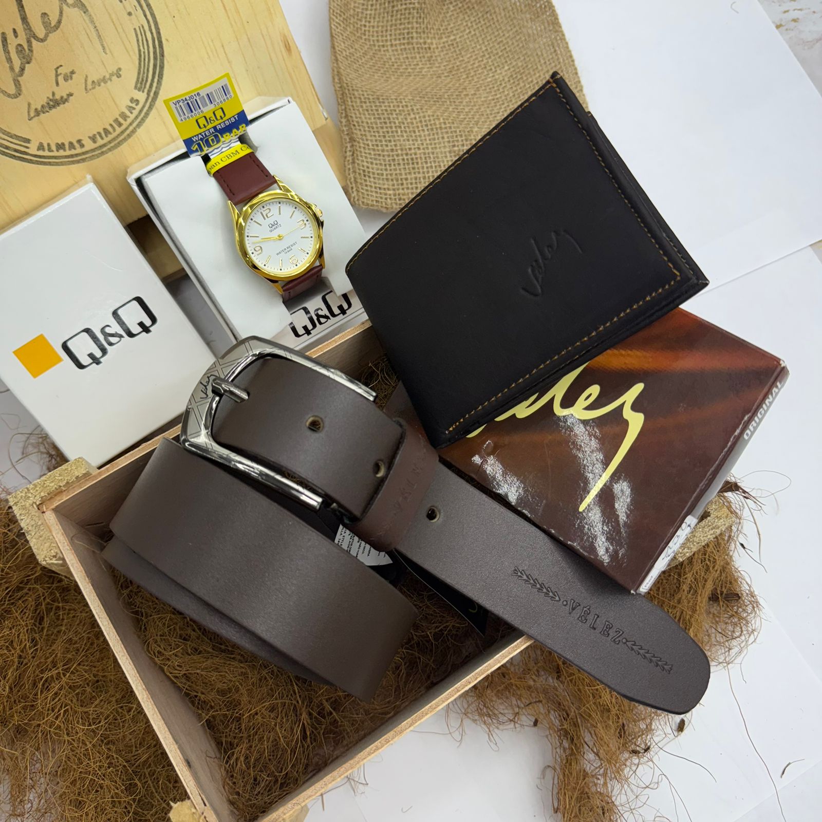 Combo Velez + Reloj Q&Q + OBSEQUIO