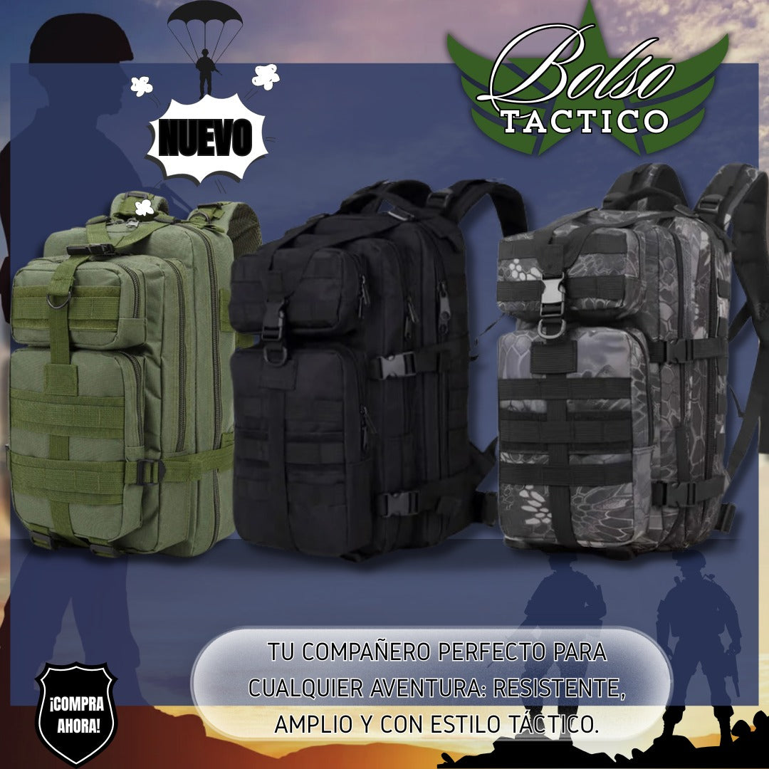 BOLSO TACTICO ORIGINAL REFORZADO MODELO 2025👌🌟