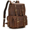 Mochila Cuero Original Importada
