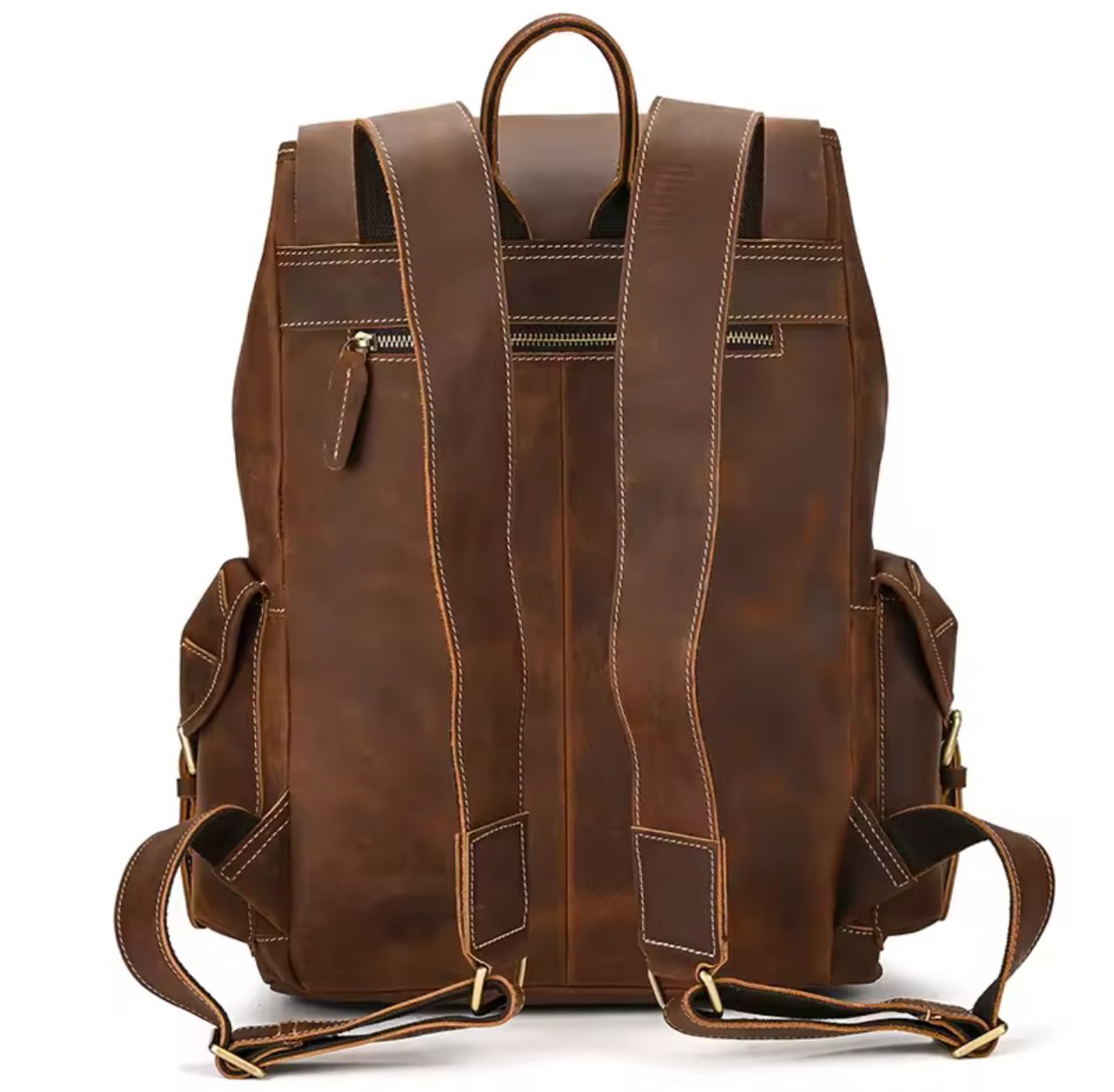 Mochila Cuero Original Importada