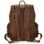 Mochila Cuero Original Importada