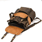 Mochila Cuero Original Importada