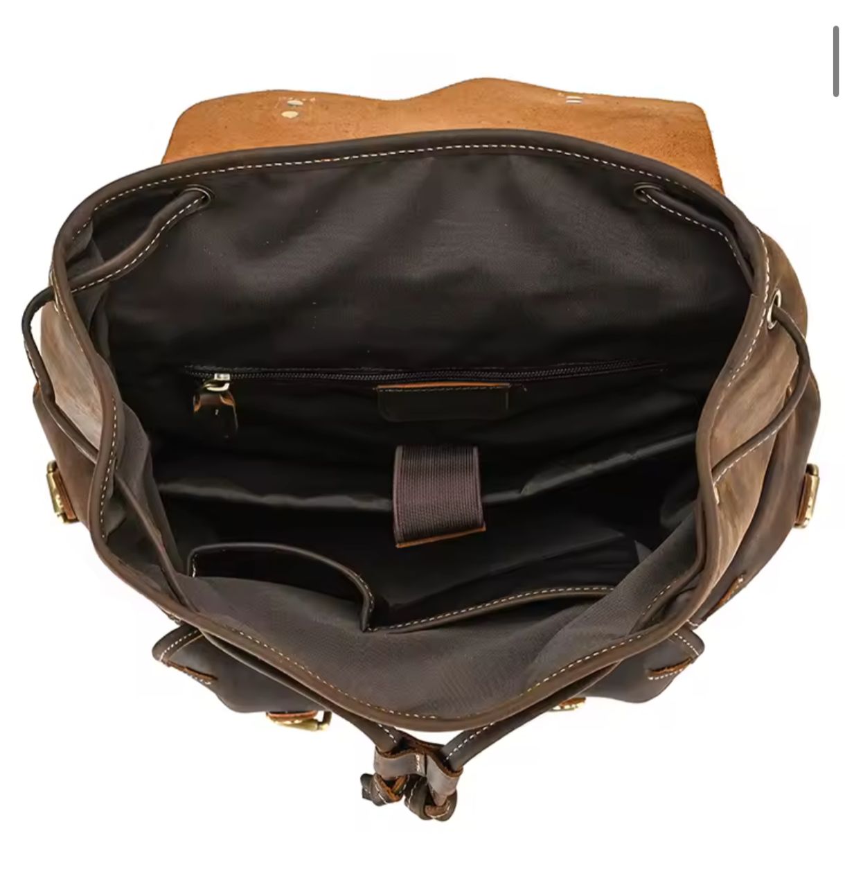 Mochila Cuero Original Importada