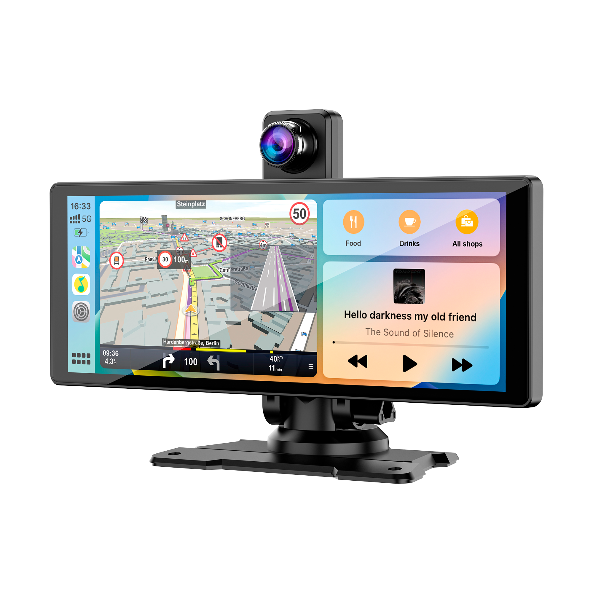 CarPlay Universal 4k + GPS en Tiempo Real